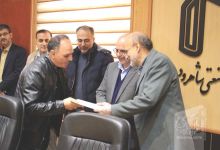 گزارش تصویری مراسم تجلیل از سه نیروی تازه بازنشسته حراست